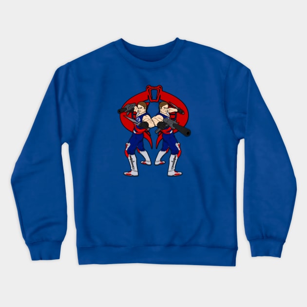 Tomax And Xamot Crewneck Sweatshirt by BigOrangeShirtShop